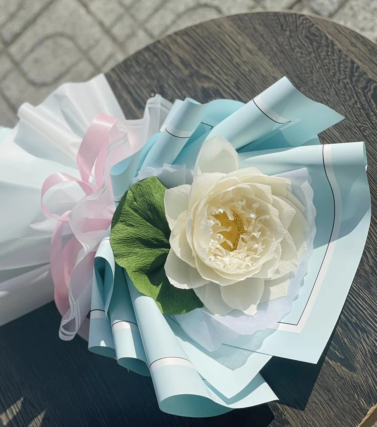 Handmade Multicolored Paper Flowers - Gift For Mom, Girlfriend